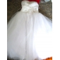 Ball Gown Sweetheart Strapless Floor-length Tulle Wedding Dress