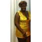 LEVANA - Kleid für Cocktailparty aus Satin und Paillettenbesetzt