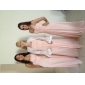 Empire Halter Floor-length Chiffon Bridesmaid Dress 