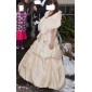SYLVIANE - Kleid für Hochzeitsfeier und Brautjungfer aus Tafft