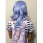lolita peruca inspirada pela onda azul e rosa 55 centímetros de cores misturadas doces