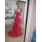 High Low A-line Strapless Taffeta And Sequin Evening/ Cocktail Dress