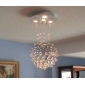 K9 Crystal Chandelier with 4 Lights in Globe Shape