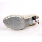 Elegant Satin Stiletto Heel Pumps/Closed Toe With Flower Wedding/Party Shoes