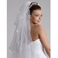 três camadas véu do casamento valsa