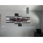 Hand-painted Abstract Oil Painting with Stretched Frame - Set of 4
