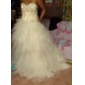 vestido de nylon con una línea completa de 2 niveles, hasta el suelo antideslizante de estilo / de la boda enaguas