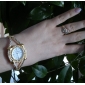 Beautiful Bracelet Style Lady's Crystal Wrist Watch