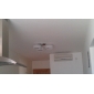 Acrylic Chandelier with 3 lights (Chrome Finish)
