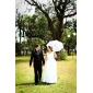 guarda-chuva lindo casamento branco de renda