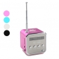 Mini FM-radio/MP3-speler (MicroSD-lezer, USB, FM-radio)
