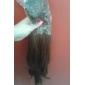 grampear em extensões de cabelo sintéticos retas com 5 grampos - 6 cores disponíveis