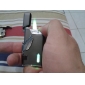 Windproof Metal Oil Lighter With Green LED Light