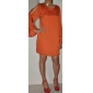 TS Shoulder Cut-out Sexy Backless Flutter Dress
