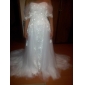 ANJA - Vestido de Novia de Satén y Tul