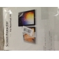 alta qualidade protetor de tela anti-reflexo com um pedaço de pano de limpeza para o ipad 2 eo novo ipad