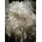 Gorgeous Satin/ Lace Wedding Bridal Headpiece