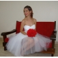 WAHIDA - Vestido de Noiva em Tafetá e Tule