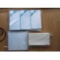 Graceful Blue Folded Wedding Invitation With Ribbon (Set of 50)