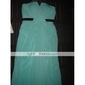Sheath/Column Strapless Sweep/Brush Train Chiffon Evening Dress inspired by Julia Louis-Dreyfus at Emmy Award 