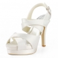 ORANE - Sandales à Talon Haut Mariage Talon Aiguille Satin