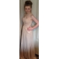 Sheath/Column Sweetheart Floor-length Chiffon Evening Dress With Criss Cross