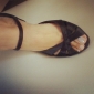 mulheres de cetim personalizadas de tornozelo tira Latina / salão sapatos de desempenho (mais cores)