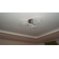Lámpara Chandelier Acrílica Cromada con 3 Bombillas - BROWARD