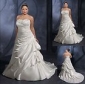 Nylon A-Line Medium Fullness 1 Tier Floor-length Slip Style/ Wedding Petticoats