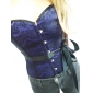 Laço Jacquard Com Frente Busk Strapless Encerramento Shapewear Espartilhos (mais cores)