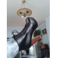 kunstlæder chunky hæl ankelstøvler med lace-up party / aften sko (flere farver)