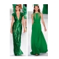 Sequined Bateau Neck Sweep/Brush Train Evening Dress Inspired By Evan Rachel Wood At The Emmys 