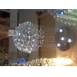 K9 Crystal Chandelier with 4 Lights in Globe Shape