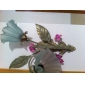 Country Style Wall Light with 2 Lights Floral Design