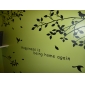 Trees Branches and Birds Wall Stickers