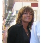 Capless lange hittebestendige mode-kostuum partij pruik