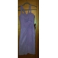 A-line Straps Knee-length Chiffon Bridesmaid Dress 