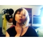 Lolita Wig Inspired by White and Black Mixed Color 45cm Punk 