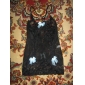 Sexy Crossback Embroidery Lingerie Dress with G-string