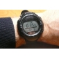 Unisex Waterproof Solar Powered Automatic Wrist Watch (Black, Chronograph, Alarm and EL Light)