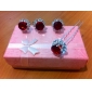 4 Pieces Gorgeous Rhinestones Wedding Bridal Pins Wedding/Special Occasion Headpieces More Colors Available