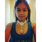 Luxurious Alloy Elegant Rhinestone Wedding Jewelry Set Including Tiara,Necklace,Earrings