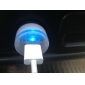 autolader voor de iPhone 2/iphone/ipod/usb aangedreven gadgets - dubbele usb-poort (wit)