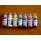 Standard 7 Color Tattoo Ink Set 7 x 20 mL