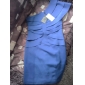 ts gelaagde ruches een schouder bodycon jurk (meer kleuren)