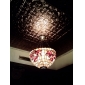 18 Inch Tiffany-style Floral Natural shell Material Inverted Pendant Light (0835-D8005)
