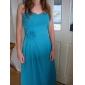 Sheath/Column Strapless Sweetheart Floor-length Chiffon Bridesmaid Dress 