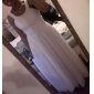 Sheath/Column Scoop Floor-length Chiffon Bridesmaid Dress