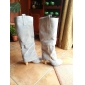Suede Chunky Heel Knee High Boots Party / Evening Shoes With Zipper (More Colors)