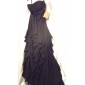  Sheath/Column Strapless Floor-length Chiffon Bridesmaid Dress